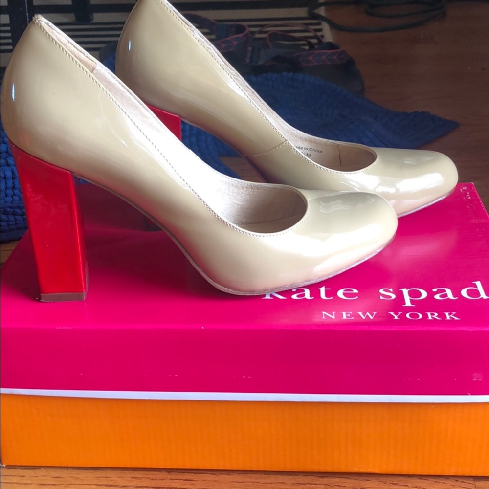 Kate Spade red heels♥️